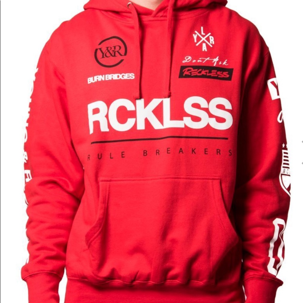 Y&R Red Fast Track Hoodie